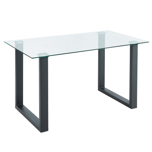 Franco Rectangular Dining Table, 55" in Black