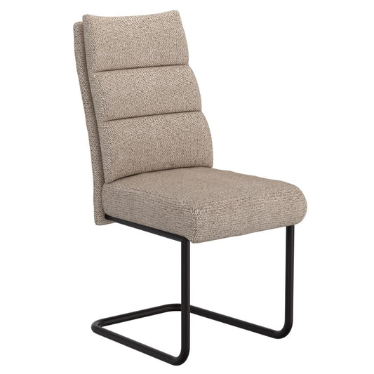 Brodi Dining Chair, Set of 2, in Beige and Black