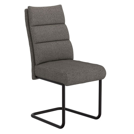Brodi Dining Chair, Set of 2, in Charcoal and Black