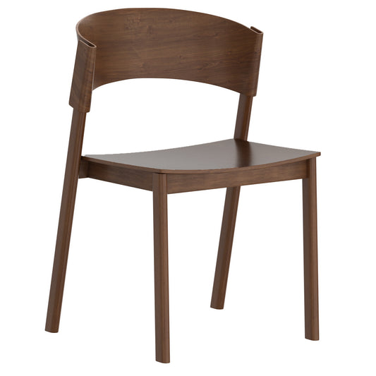 Elias Dining/Lounge Chair, Set of 2 in Walnut