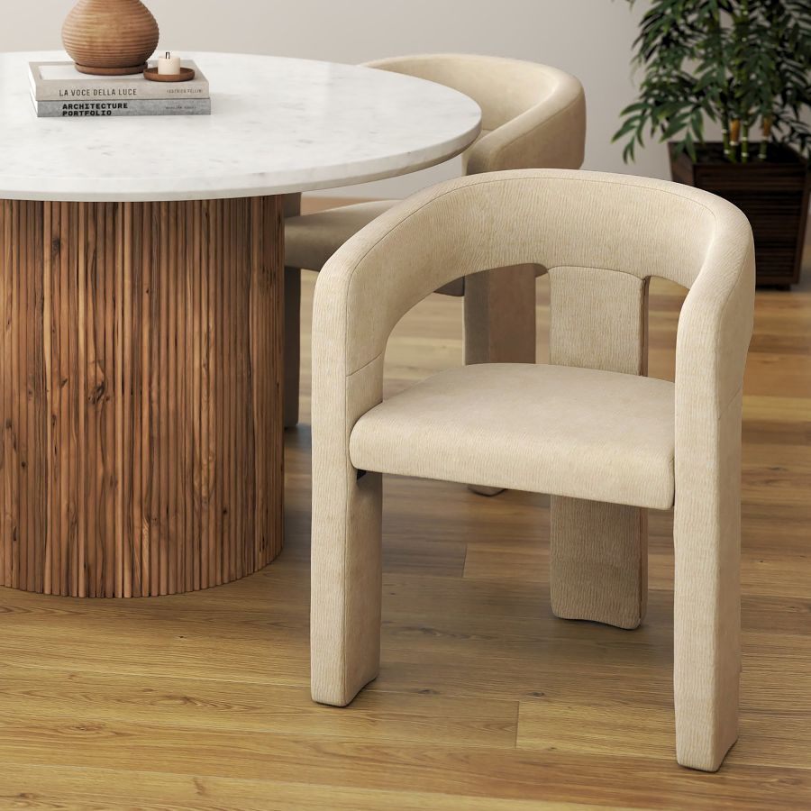 Amara Dining Chair, Set of 2 in Charcoal