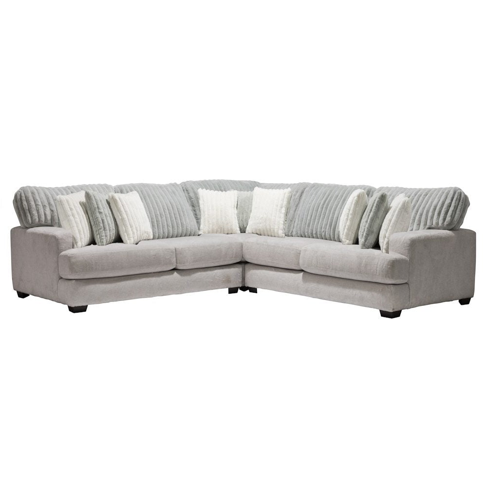6150 Plush Moonstruck Sectional in Plush Moonstruck, mirrored view