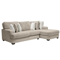6150 Lavish Parchment 2 Piece Chaise Sectional