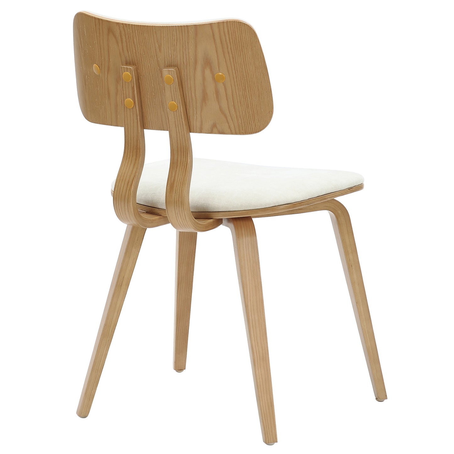 Zax/Zuni 7pc Dining Set in Natural with Beige Chair
