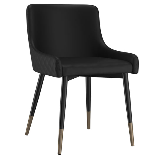 Xander Dining Chair, Set of 2, in Black