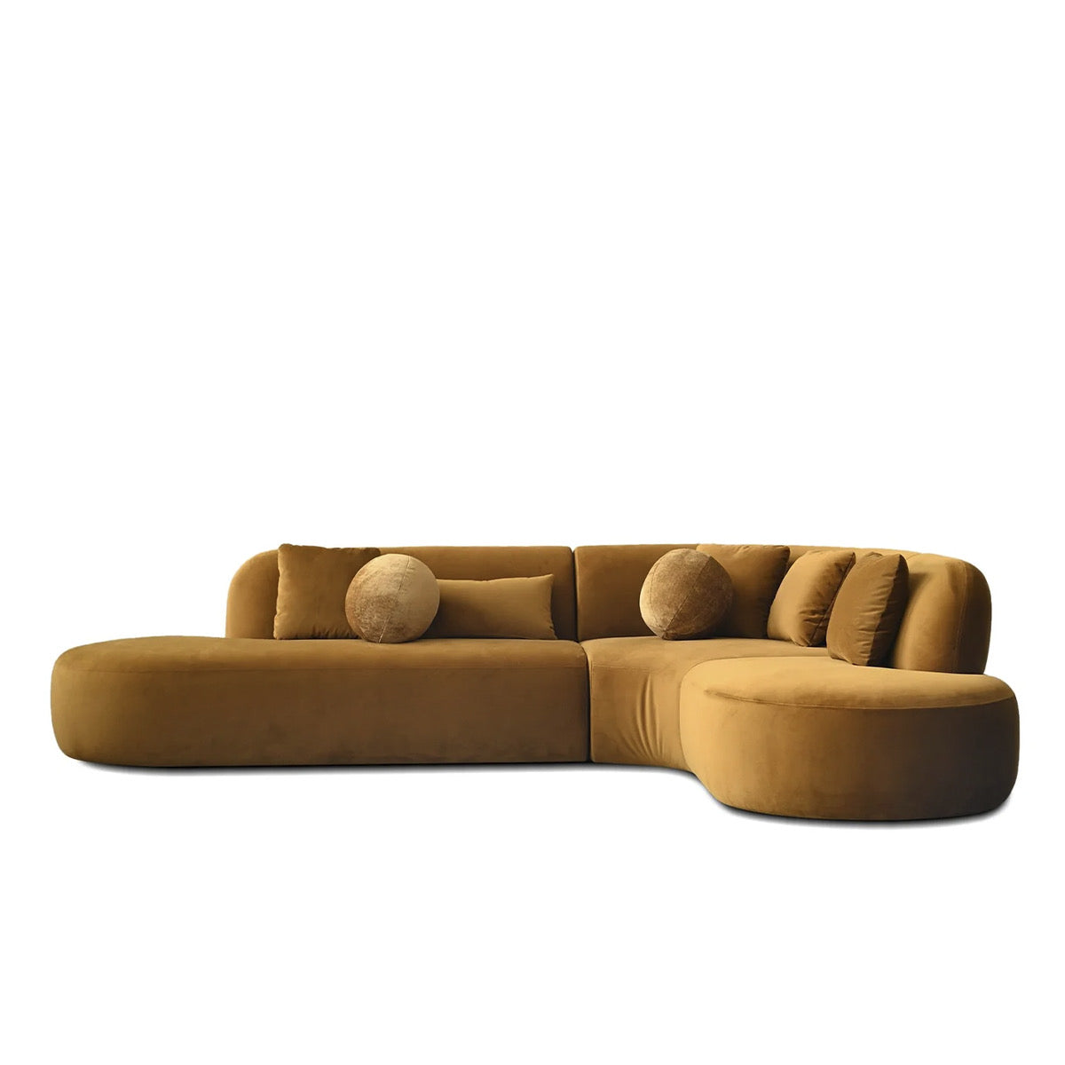 Itza Sectional Chaise In Calendula