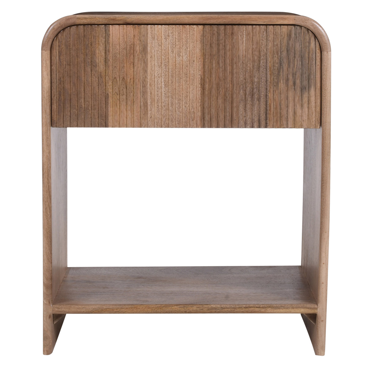 Amoli 1 Drawer Accent Table – Natural – 5