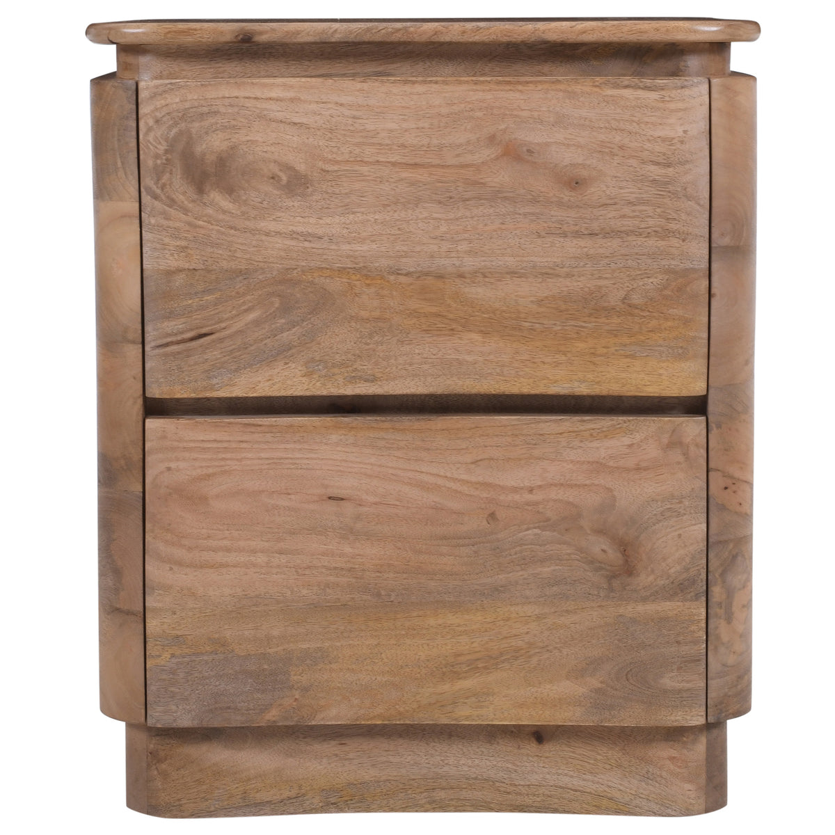 Akhila 2 Drawer Accent Table – Natural – 5