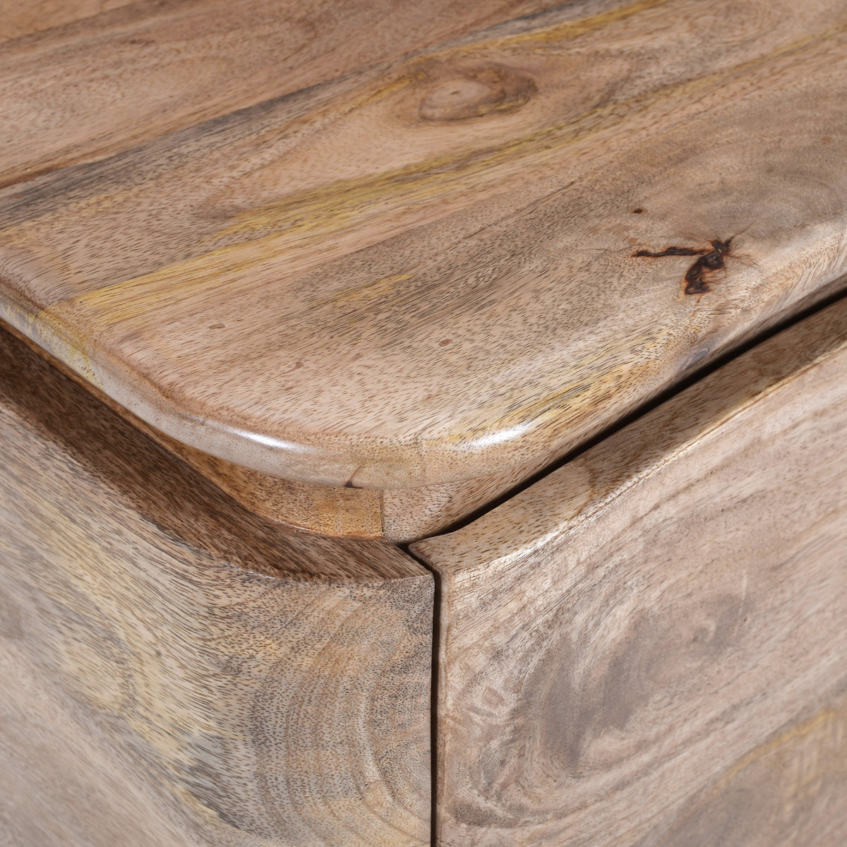 Akhila 2 Drawer Accent Table – Natural – 7