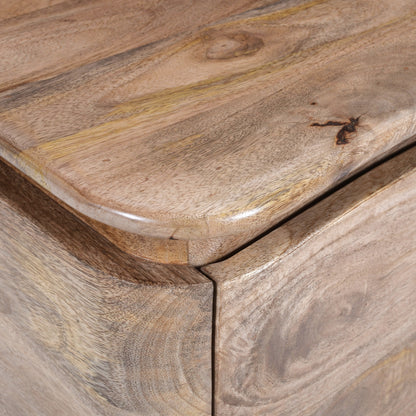 Akhila 2 Drawer Accent Table – Natural – 7