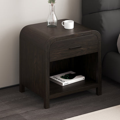 Bowman 1 Drawer Accent Table – Dark Walnut – 2
