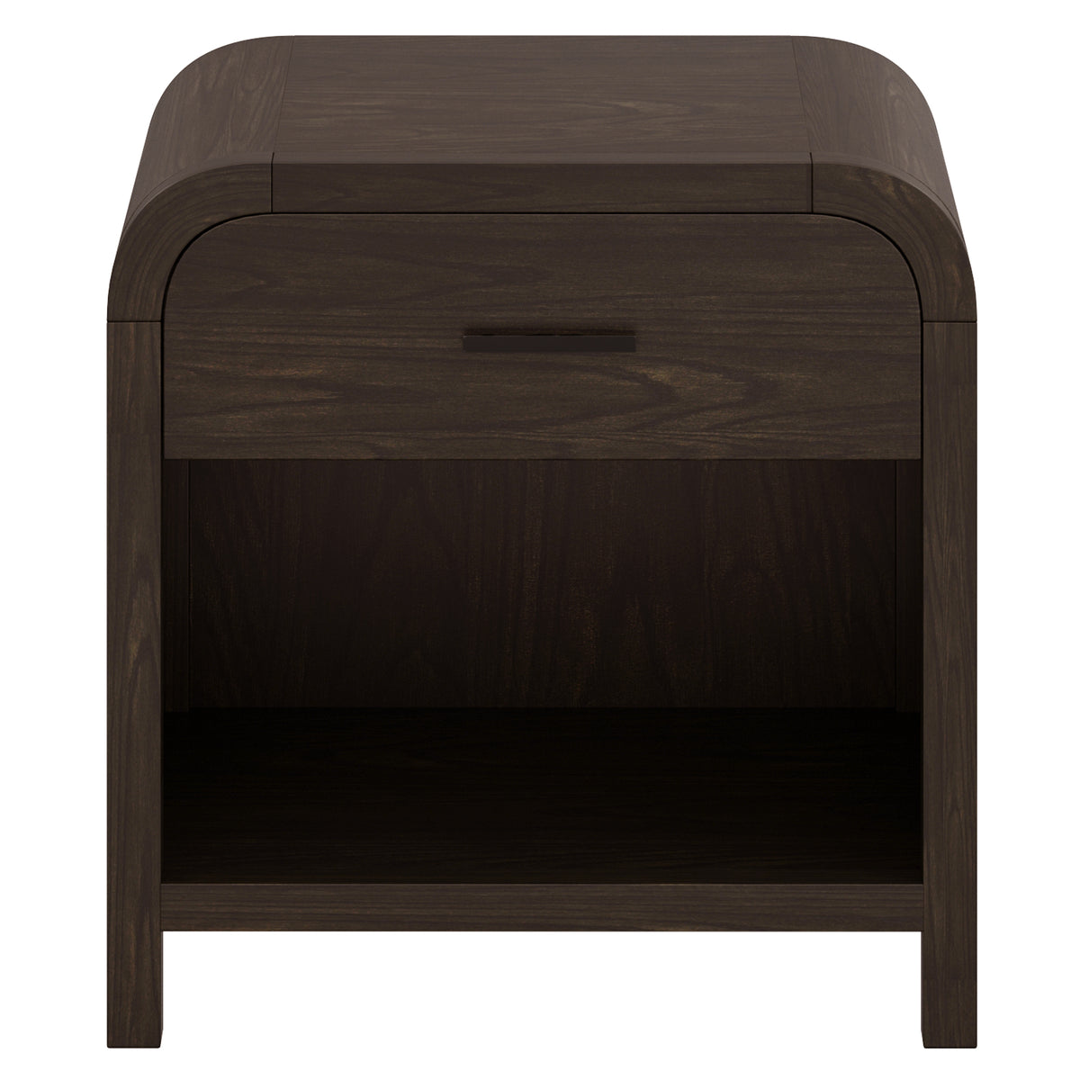 Bowman 1 Drawer Accent Table – Dark Walnut – 5