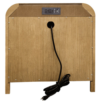 Bowman 1 Drawer Accent Table – Natural – 4