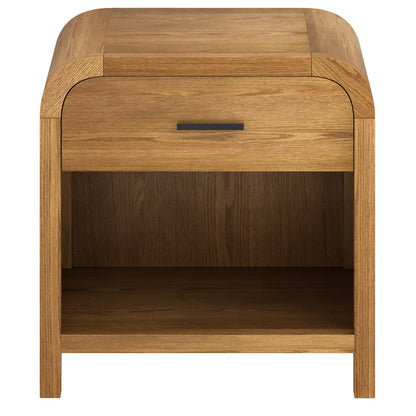 Bowman 1 Drawer Accent Table – Natural – 5