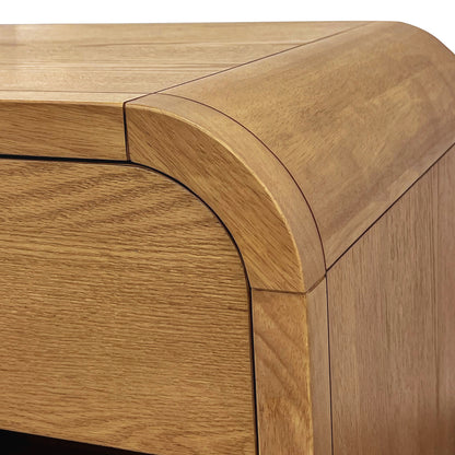 Bowman 1 Drawer Accent Table – Natural – 7