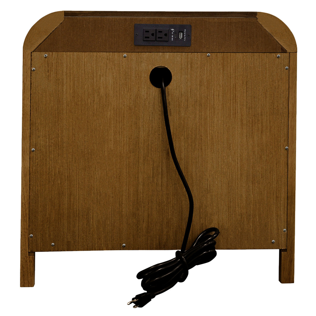Bowman 1 Drawer Accent Table – Walnut – 4