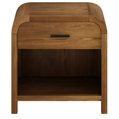 Bowman 1 Drawer Accent Table – Walnut – 5