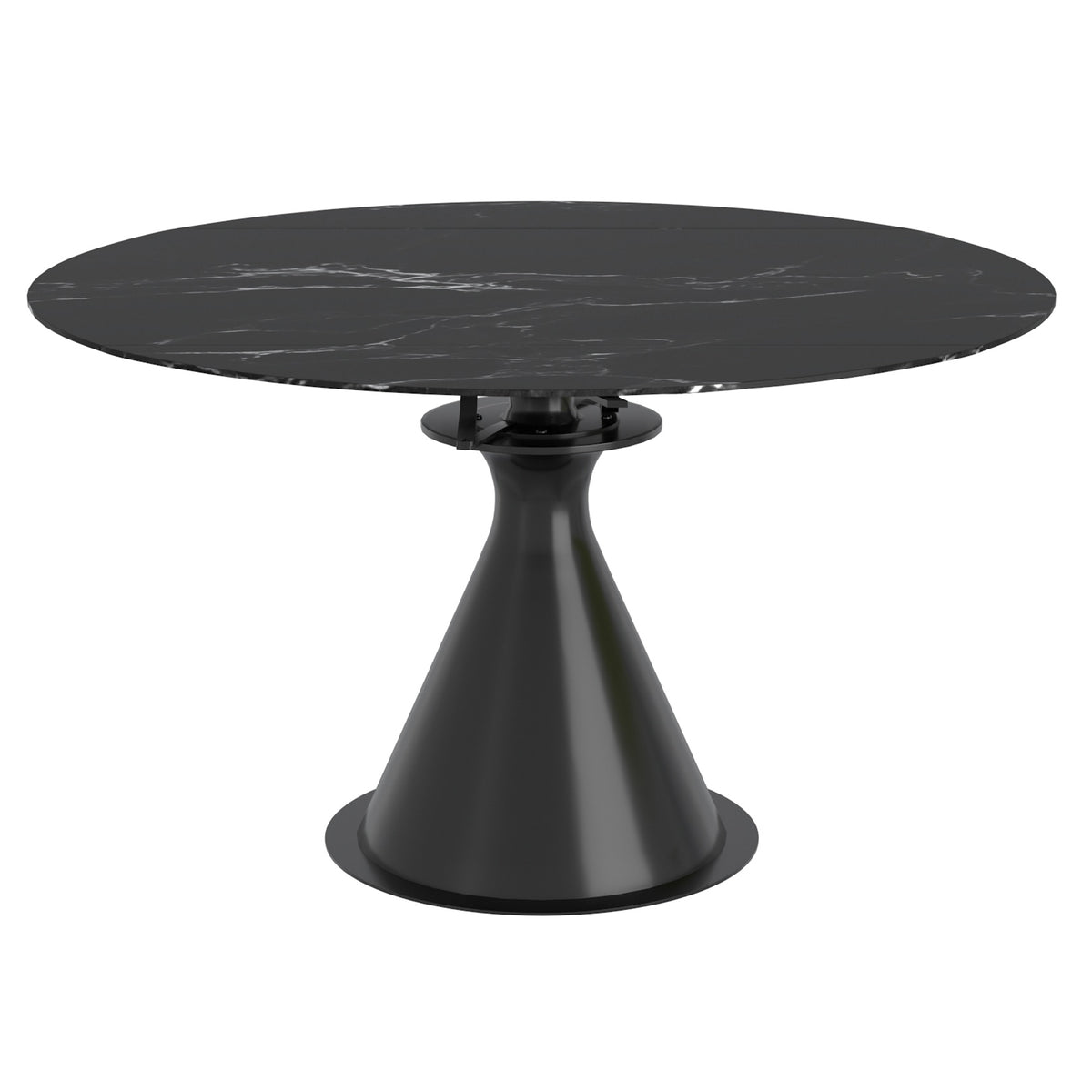 Calisto Round Dining Table with Extension, 51"