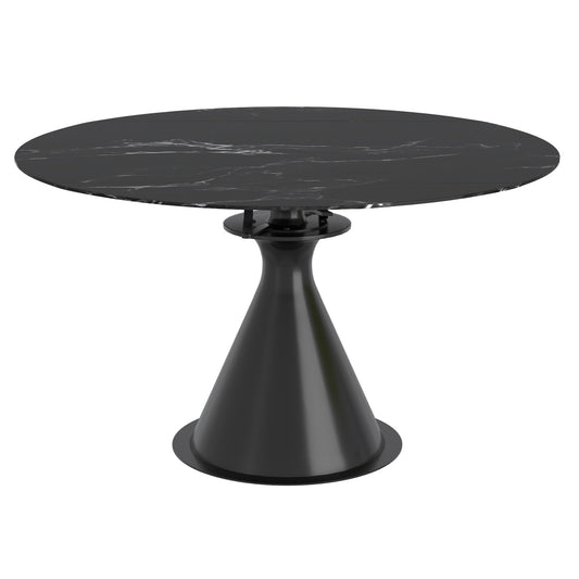 Calisto Round Dining Table with Extension, 51"