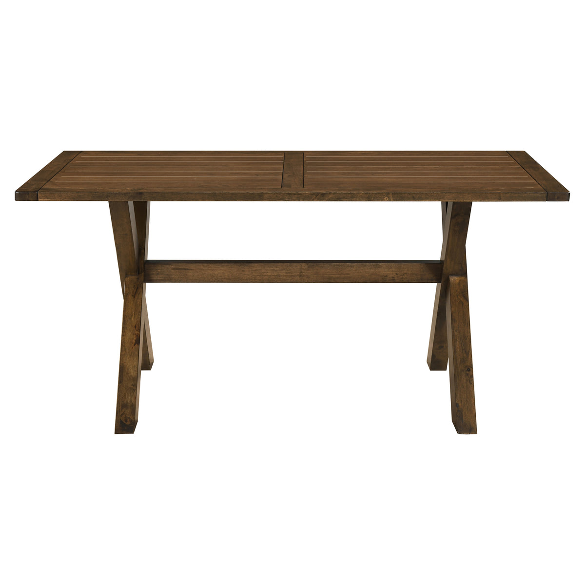 Lance Rectangular Dining Table, 63" – Walnut – 4