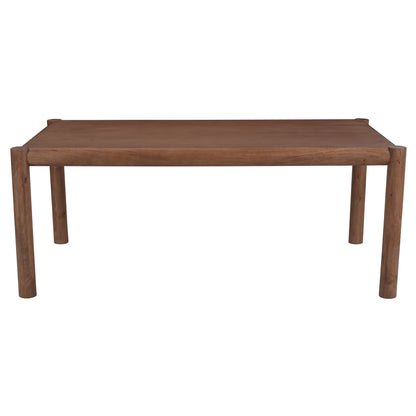 Advik Rectangular Dining Table, 79" – Walnut – 3