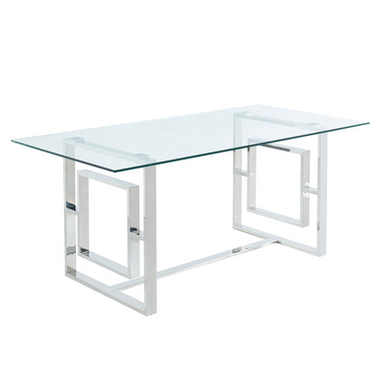 Eros Rectangular Dining Table, 71"