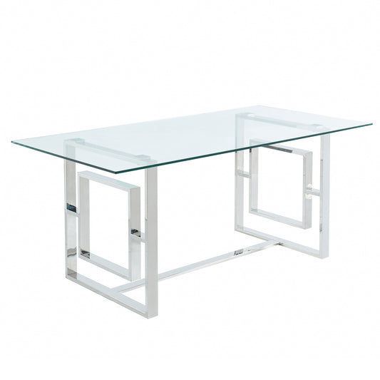 Eros Rectangular Dining Table, 71"
