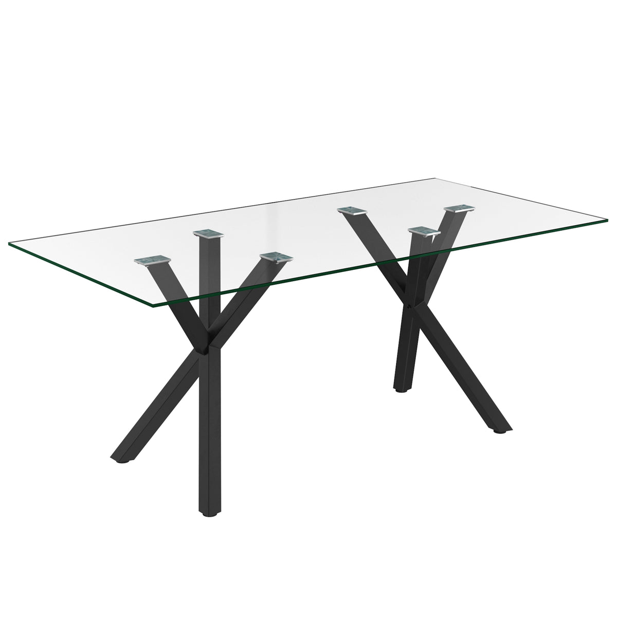 Stark Rectangular Dining Table, 71"