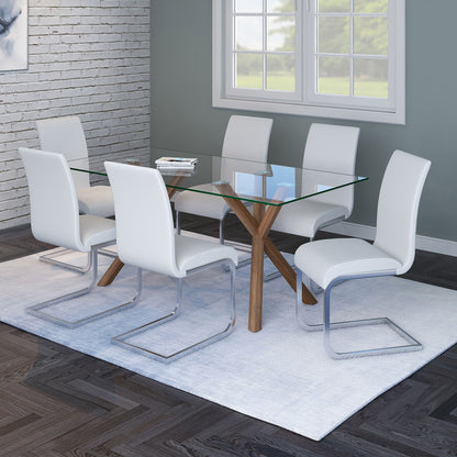 Stark Rectangular Dining Table, 71" – Walnut – 2