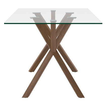 Stark Rectangular Dining Table, 71" – Walnut – 3