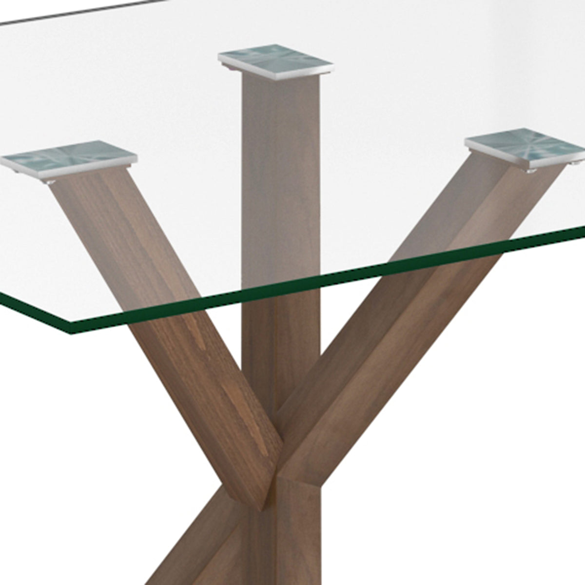 Stark Rectangular Dining Table, 71" – Walnut – 5