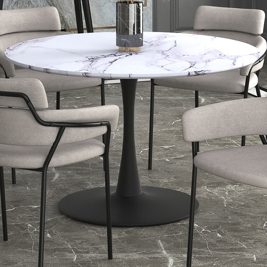 Jace 26" Counter Stool, set of 2, in Black Faux Leather and Black