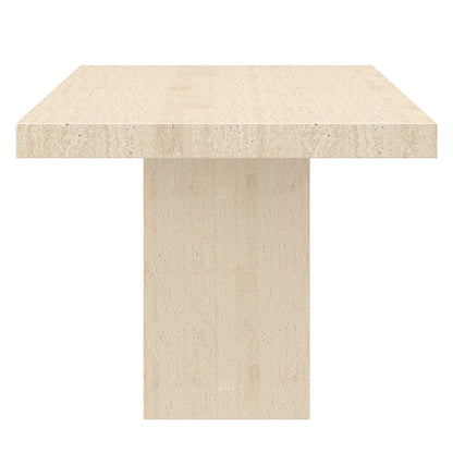 Aurelia Rectangular Dining Table, 71" – Travertine – 4