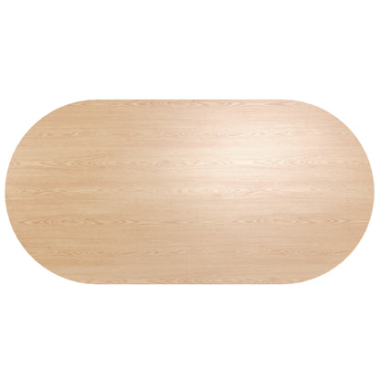 Tovas Oval Dining Table, 79" in Natural