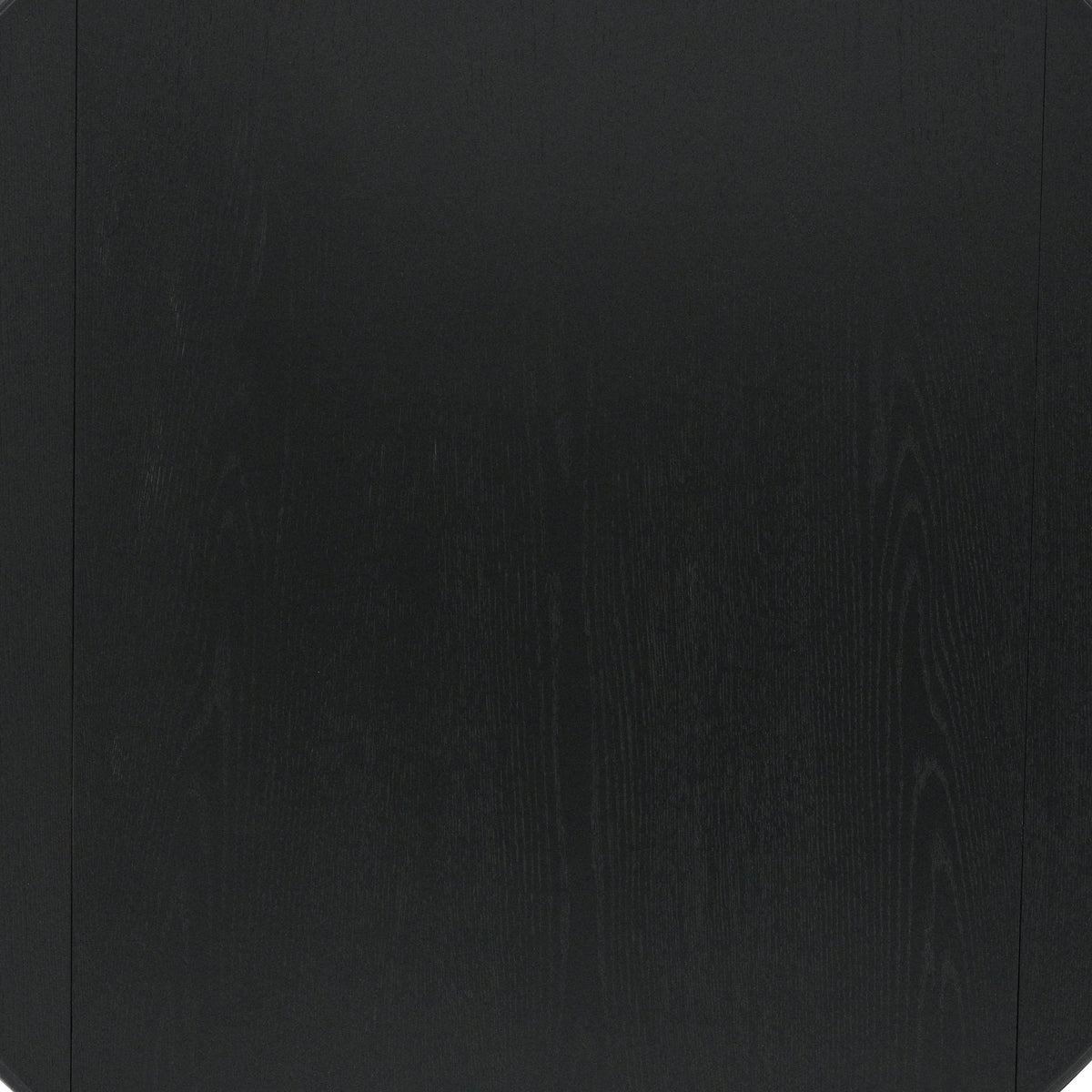 Conrad Round Drop-Leaf Dining Table, 42" – Black – 6