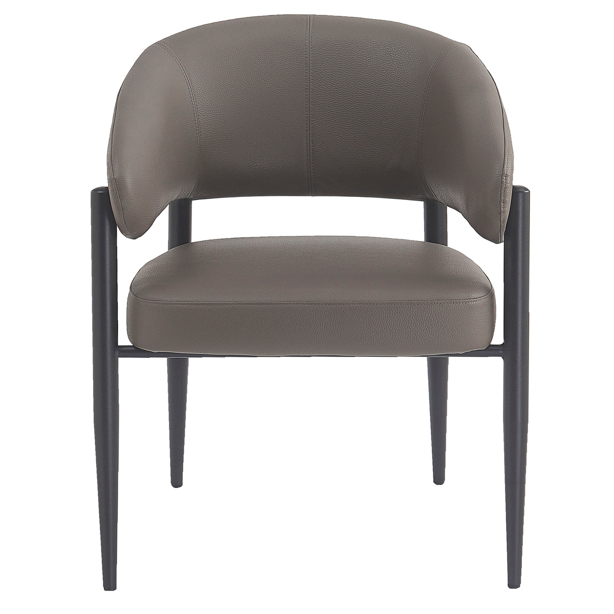 Bronson Dining/Lounge Chair, Set of 2 – Stone and Black – 6