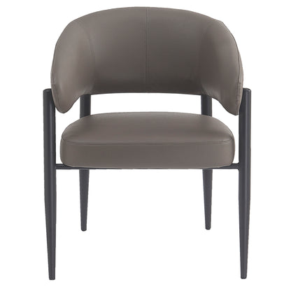 Bronson Dining/Lounge Chair, Set of 2 – Stone and Black – 6