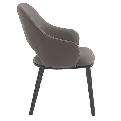 Denzel Dining/Lounge Chair, Set of 4 – Stone and Black – 4