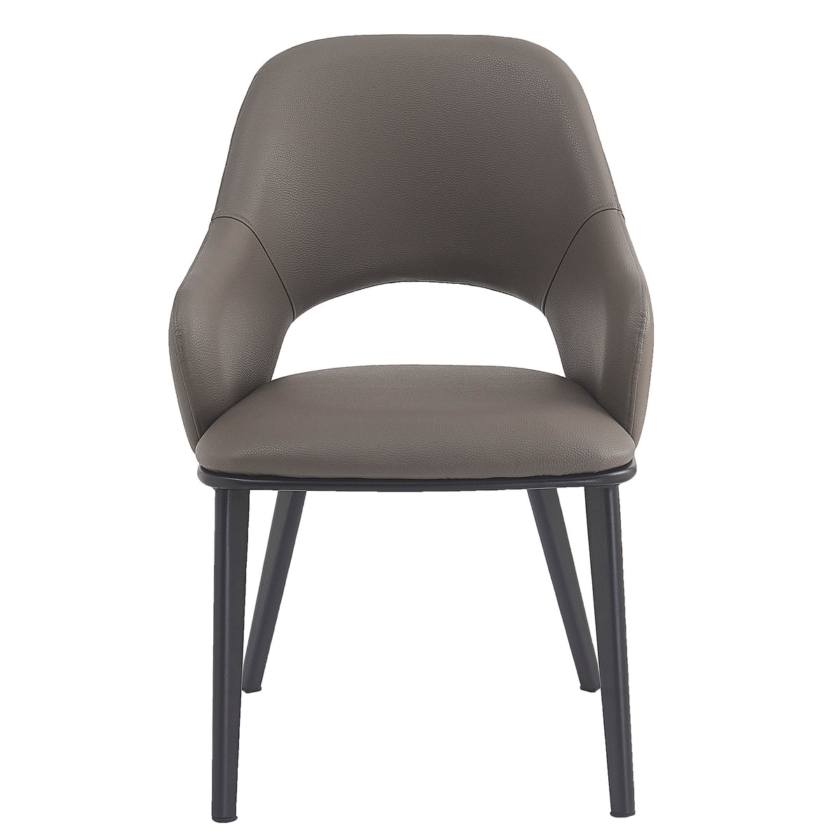 Denzel Dining/Lounge Chair, Set of 4 – Stone and Black – 5