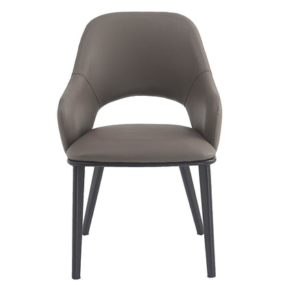 Denzel Dining/Lounge Chair, Set of 4 – Stone and Black – 5
