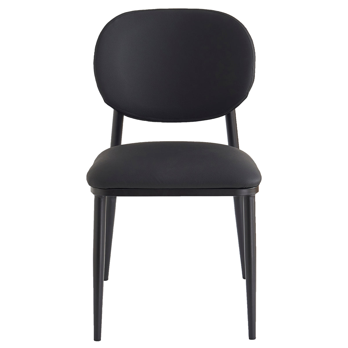 Gideon Dining/Lounge Chair, Set of 4 – Black and Black – 5