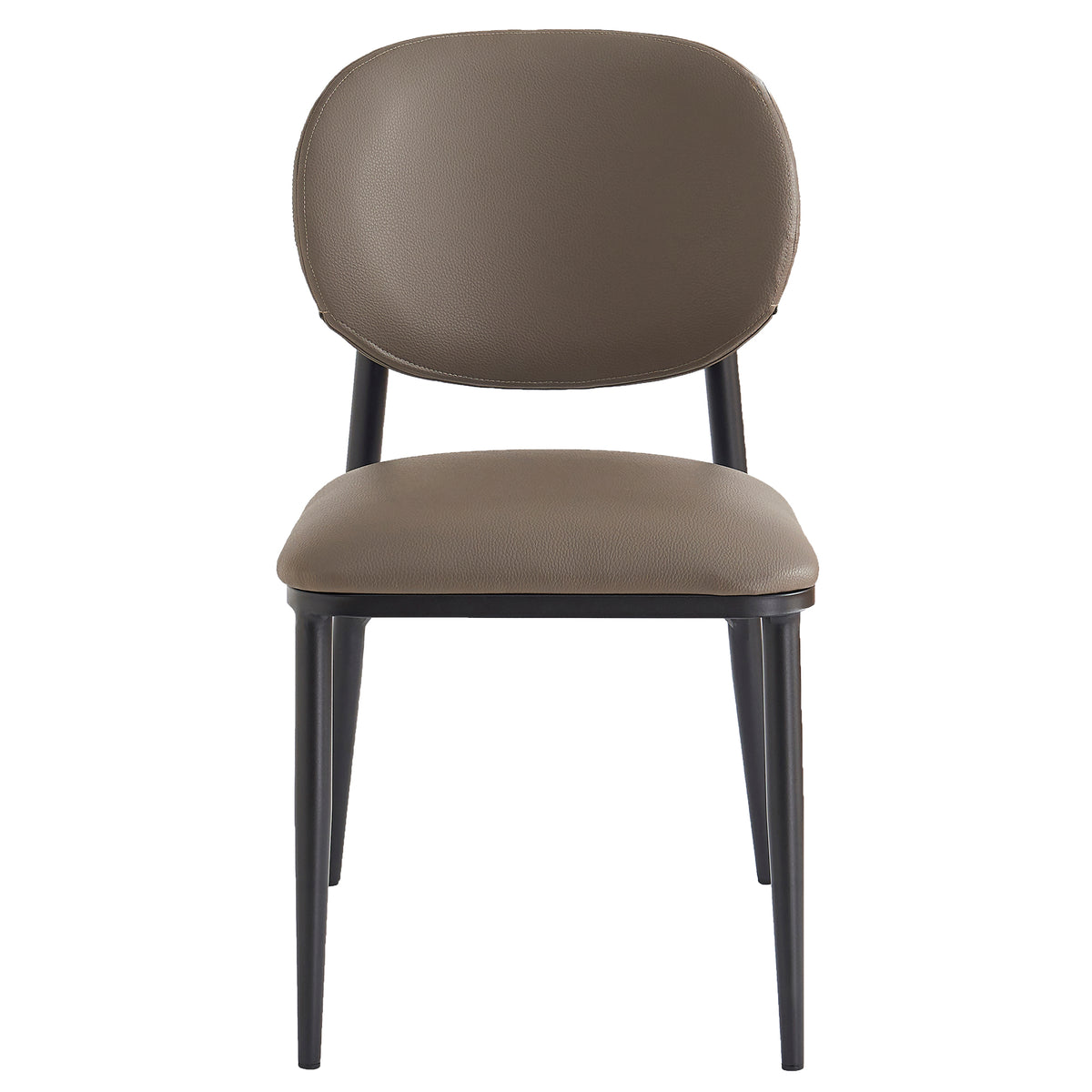 Gideon Dining/Lounge Chair, Set of 4 – Stone and Black – 6