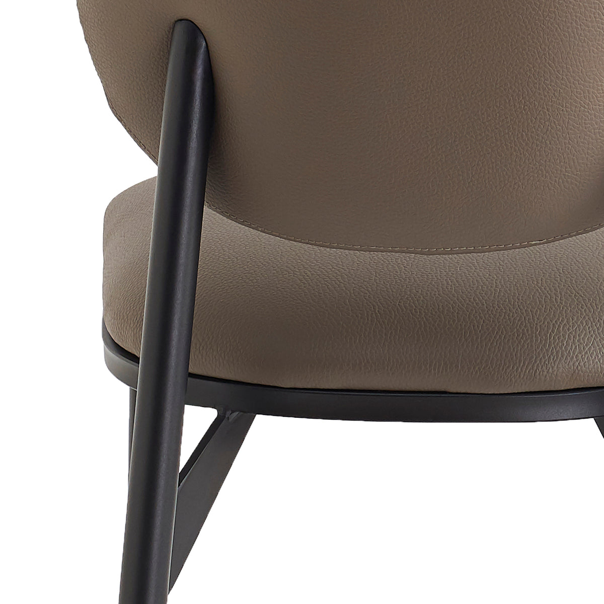 Gideon Dining/Lounge Chair, Set of 4 – Stone and Black – 7