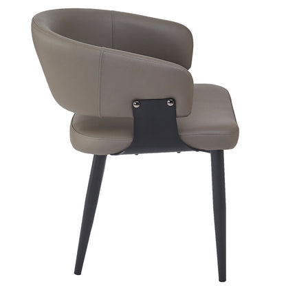 Sloane Dining/Lounge Chair, Set of 4 – Stone and Black – 4