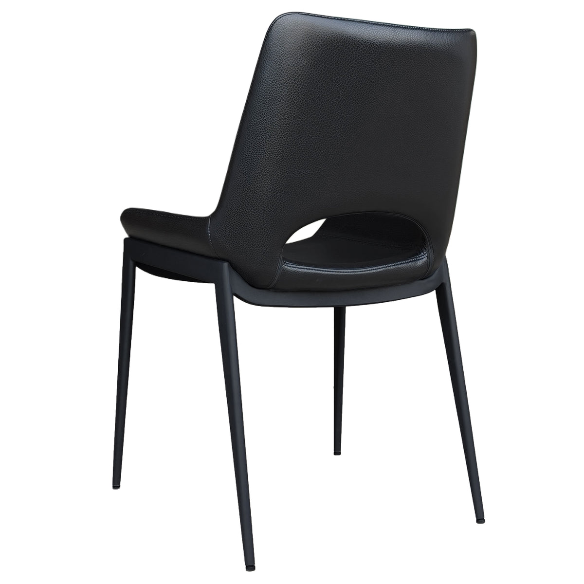 Icona Dining/Lounge Chair, Set of 6 – Black and Black – 3