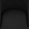 Devo Dining Chair, set of 2, in Black and Chrome