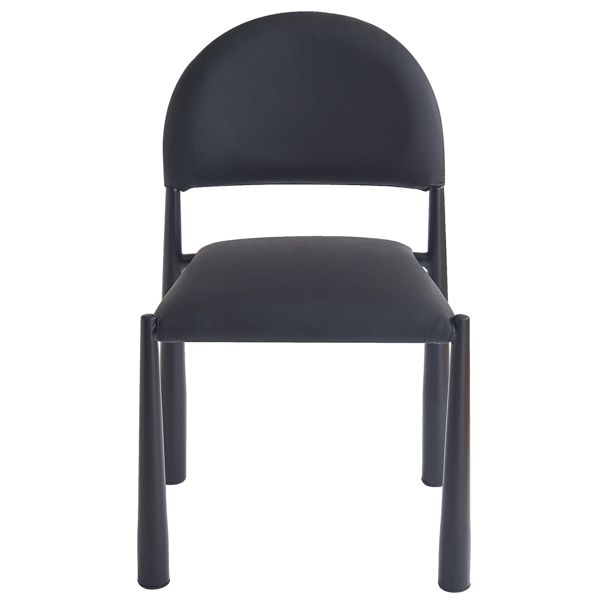 Auggie Dining/Lounge Chair, Set of 4 – Black and Black – 5