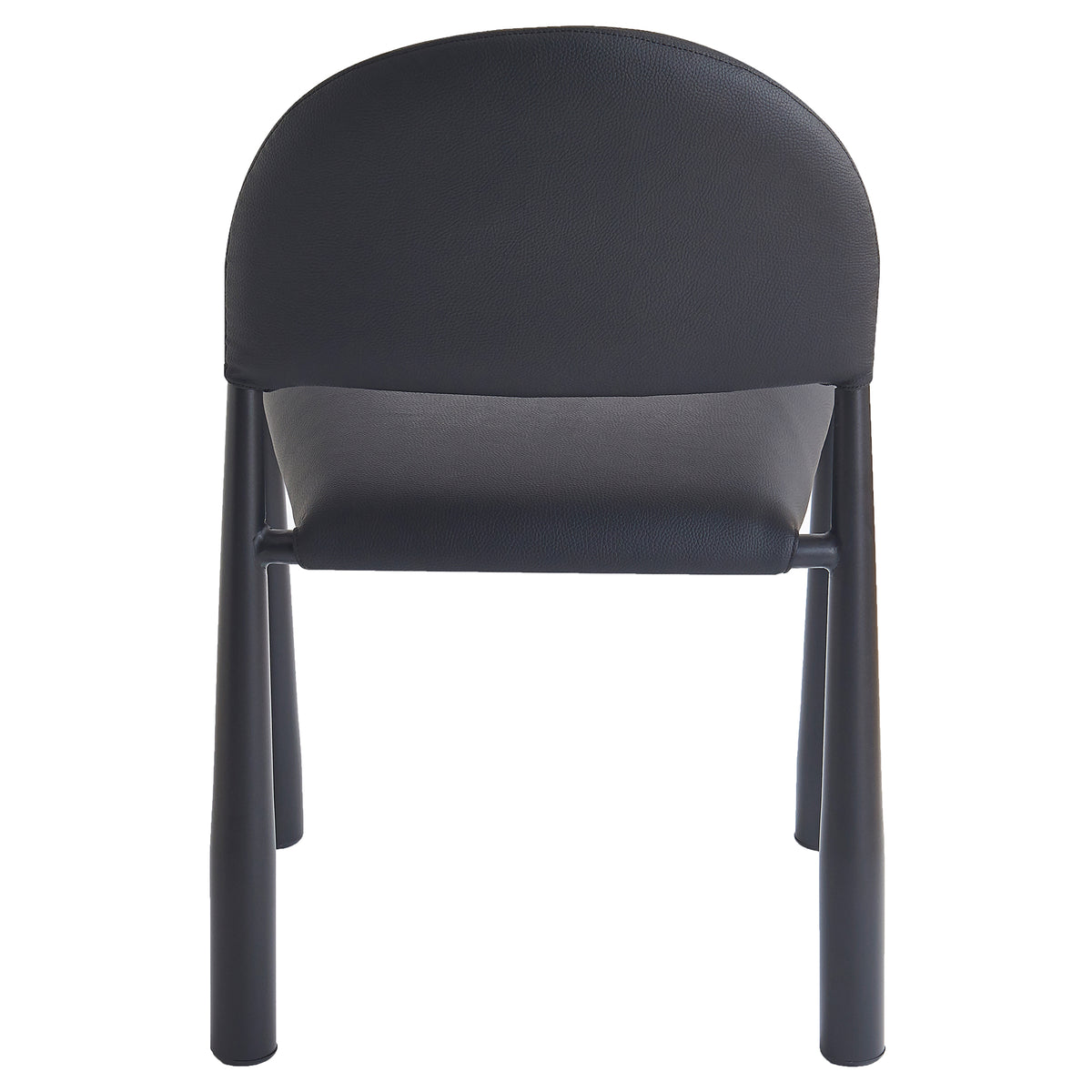 Auggie Dining/Lounge Chair, Set of 4 – Black and Black – 6