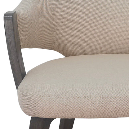 Freya Dining/Lounge Chair, Set of 2 – Toffee and Walnut – 6
