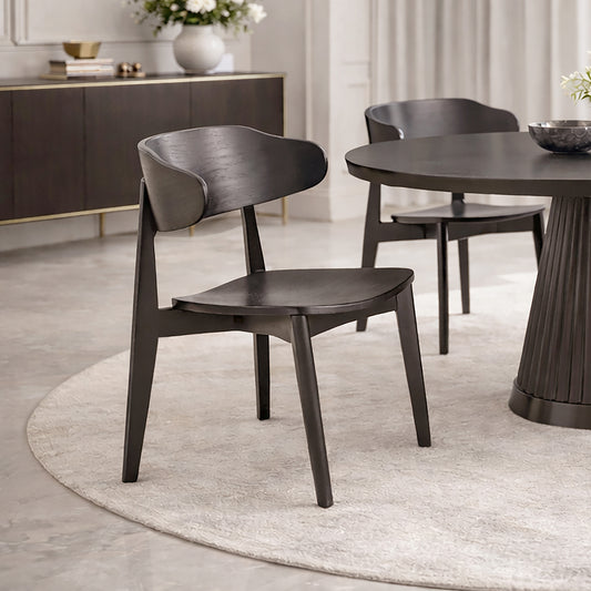 Khari Dining/Lounge Chair, Set of 2 – Mocha – 2